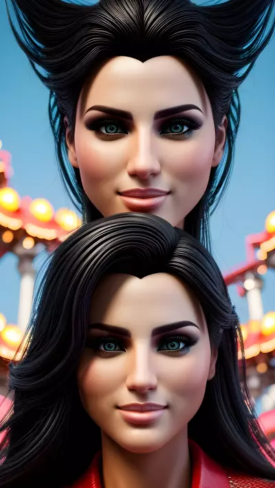 Amusement Park Adventure Bringing Glauco Longhi's Characters to Life