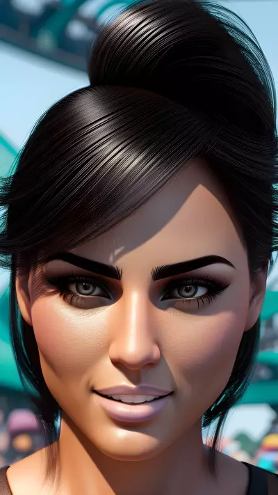 Amusement Park Adventure Bringing Glauco Longhi's Characters to Life