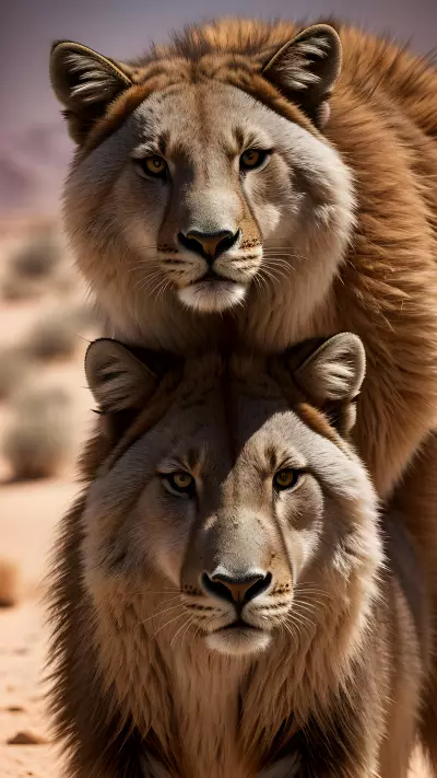 Majestic Portraits of Wadi Creatures in their Remote Ecosystems