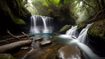 Rare Coastal Wildlife Sighted at Majestic Waterfalls