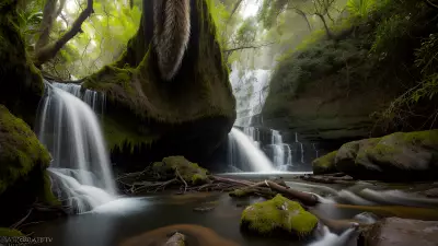 Rare Coastal Wildlife Sighted at Majestic Waterfalls