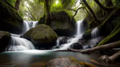 Rare Coastal Wildlife Sighted at Majestic Waterfalls