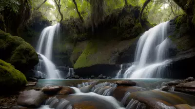 Rare Coastal Wildlife Sighted at Majestic Waterfalls