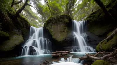 Rare Coastal Wildlife Sighted at Majestic Waterfalls