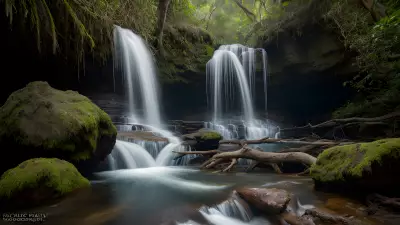 Rare Coastal Wildlife Sighted at Majestic Waterfalls