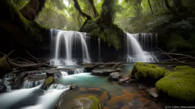 Rare Coastal Wildlife Sighted at Majestic Waterfalls