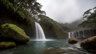 Rare Coastal Wildlife Sighted at Majestic Waterfalls