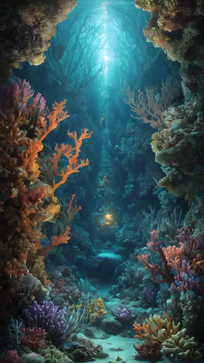 Enigmatic Treasures of the Undersea Maze