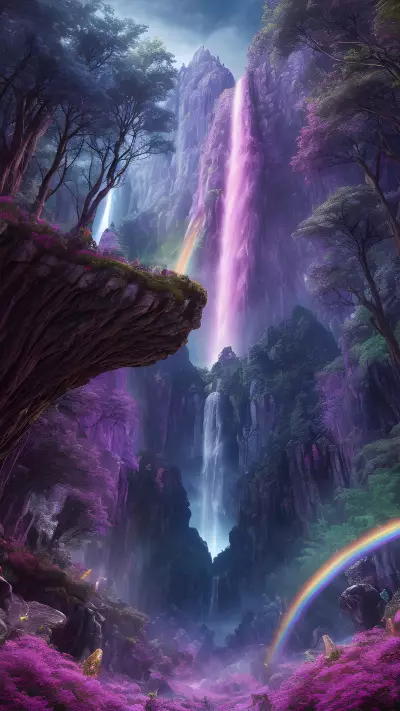 Mythical Realm Rainbow Valley of Mighty Wizards