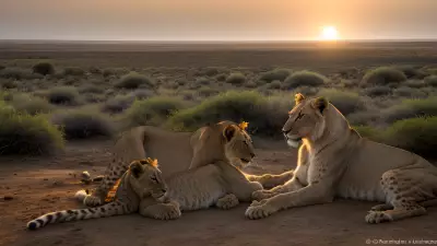 Capturing Territorial Behavior Spectacular Compositions with Backlighting