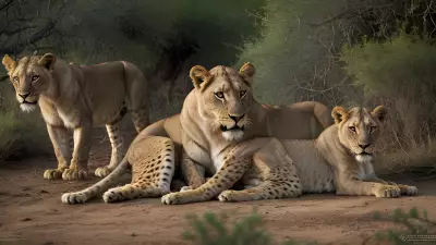 Capturing Territorial Behavior Spectacular Compositions with Backlighting