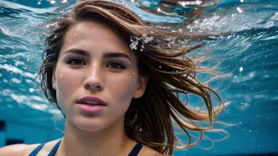Leaping into Emotion   A Portrait in the Olympic Pool