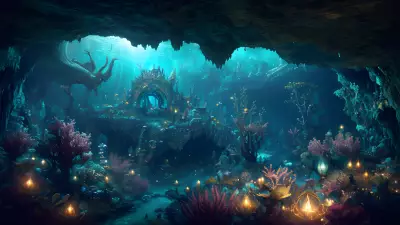 Spellbound Depths Dreaming in the Underwater Cave