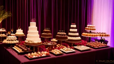 Capturing the Perfect Dessert Photographing Artistic Presentations at Banquet Venues