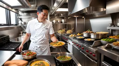 A Taste of Authenticity Slow Cooking in a Professional Kitchen