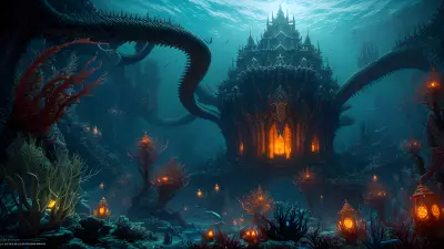 Tangling Tides Sinetic Hydra's Hidden Underwater Palace