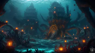 Tangling Tides Sinetic Hydra's Hidden Underwater Palace