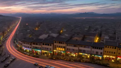 Tradition at Sun's Golden Hour