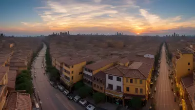 Tradition at Sun's Golden Hour