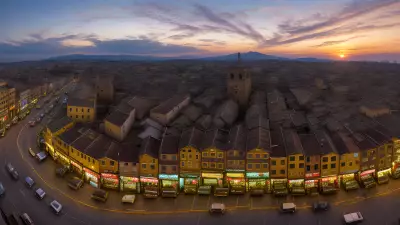 Tradition at Sun's Golden Hour