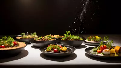 Farm to Table Dining A Modern Twist in Molecular Gastronomy Photography