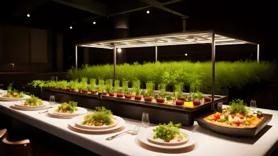 Farm to Table Dining A Modern Twist in Molecular Gastronomy Photography