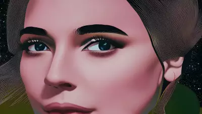 Diversely Illustrated A Modern Portrait of Harriet in the Astronomical Observatory