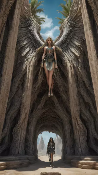 Welcome Angel in My Strange Dreamscapes