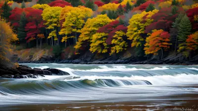 High Speed Autumn Captured by Ansel Adams