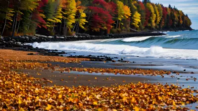 High Speed Autumn Captured by Ansel Adams