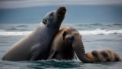 The Intimate Dance of Love A Look at Elephant Seals Mating Rituals