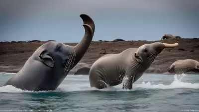 The Intimate Dance of Love A Look at Elephant Seals Mating Rituals