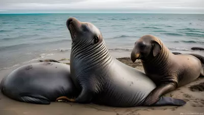The Intimate Dance of Love A Look at Elephant Seals Mating Rituals