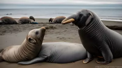The Intimate Dance of Love A Look at Elephant Seals Mating Rituals