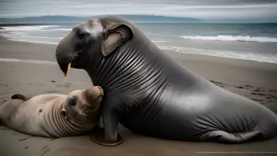 The Intimate Dance of Love A Look at Elephant Seals Mating Rituals