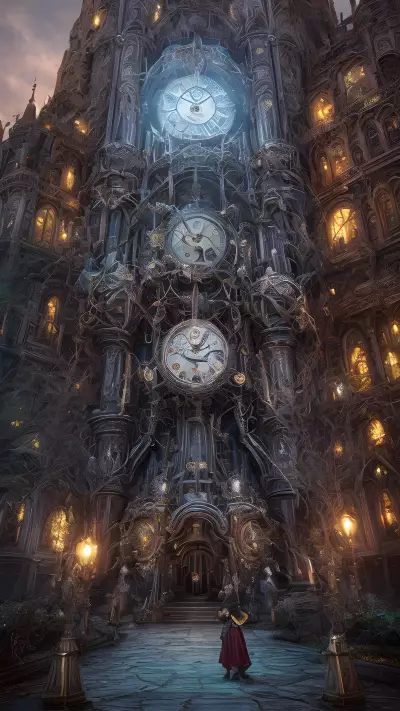 Whimsical Timekeeper The Legendary Clock Tower