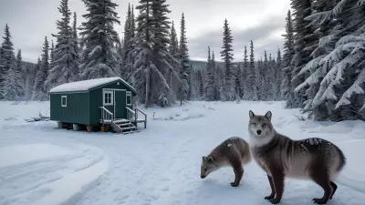 Boreal Beauty Capturing the Majestic Winter Wildlife of Protected Species