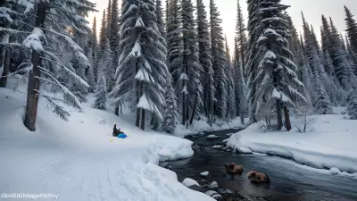 Boreal Beauty Capturing the Majestic Winter Wildlife of Protected Species