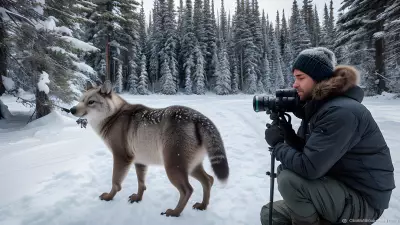 Boreal Beauty Capturing the Majestic Winter Wildlife of Protected Species