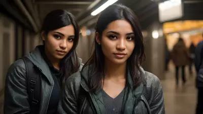 Captivating Portraits During Candid Moments in An Urban Underground Tunnel