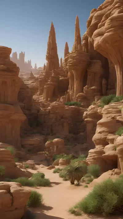 Pale Sands Oasis Home of Genie Lamp Spirits