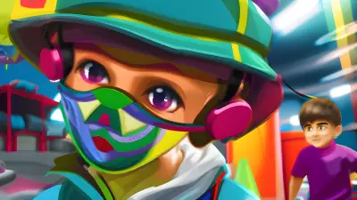 Traveler Portrait A Child's World at the Gym