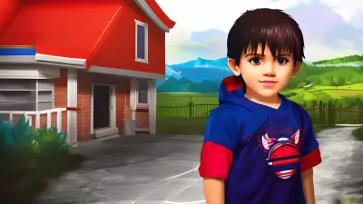 Traveler Portrait A Child's World at the Gym