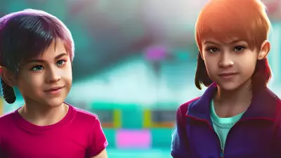 Traveler Portrait A Child's World at the Gym