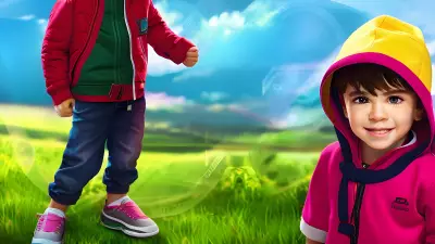 Traveler Portrait A Child's World at the Gym