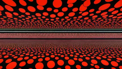 Kusama inspired Urban Landscape The Subway's Splendor