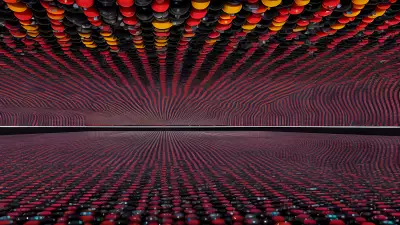 Kusama inspired Urban Landscape The Subway's Splendor