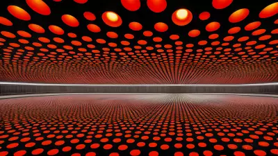 Kusama inspired Urban Landscape The Subway's Splendor