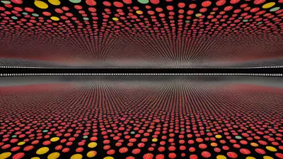 Kusama inspired Urban Landscape The Subway's Splendor