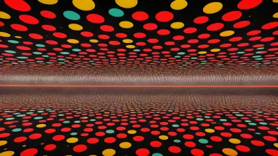 Kusama inspired Urban Landscape The Subway's Splendor